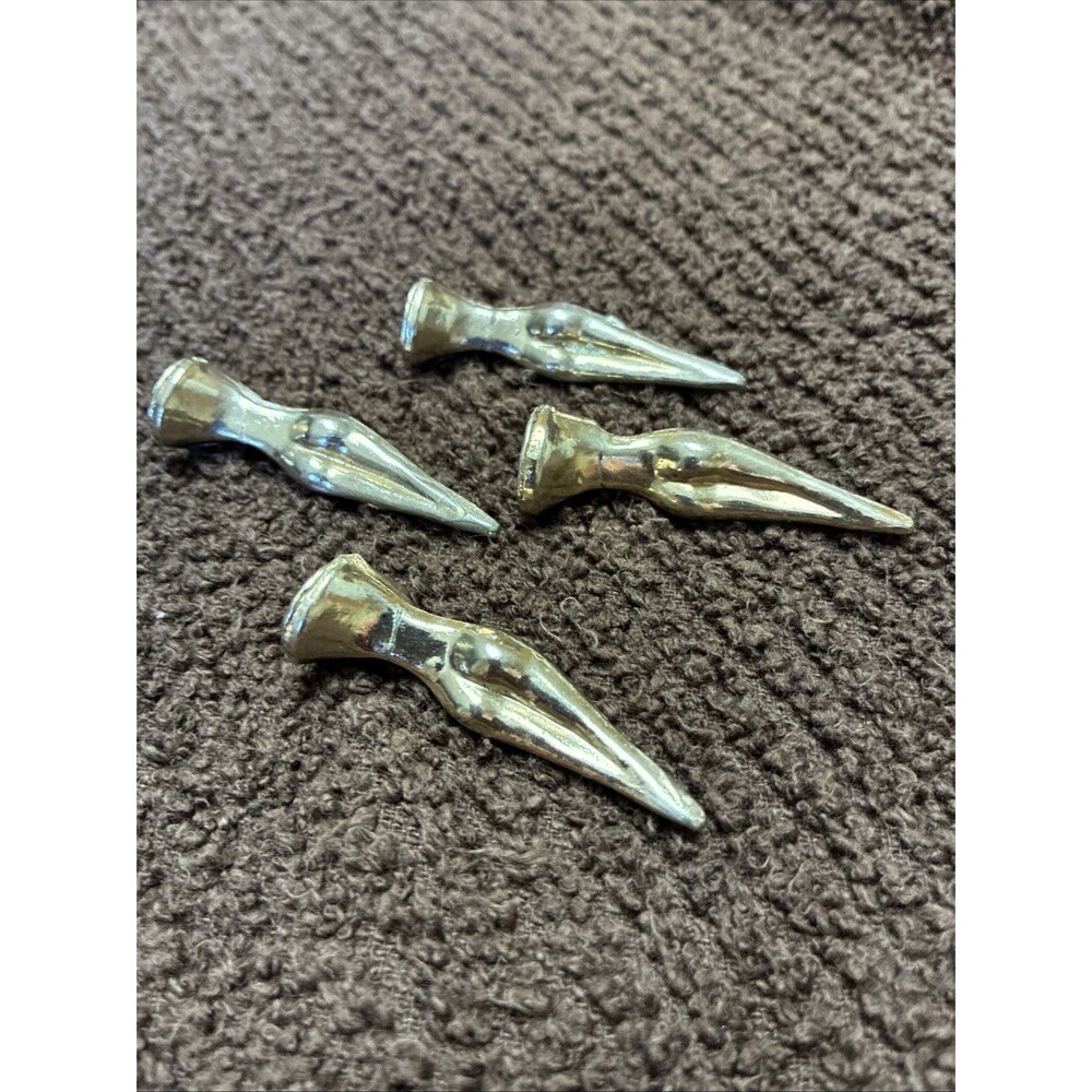 Vintage GOLF TEES NUDE NAKED LADY GAG GIFT NOVELTY METAL Goldtone 4 - Picture 5 of 6